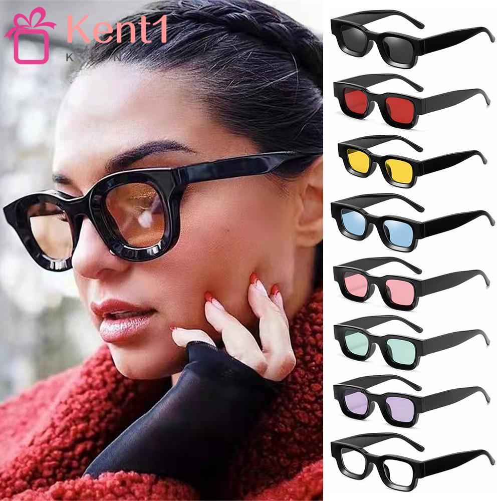 Kính Mát Tròng Vuông Nhỏ Chống Tia UV400 Hiệu Ket1 Thời Trang Cho Nam