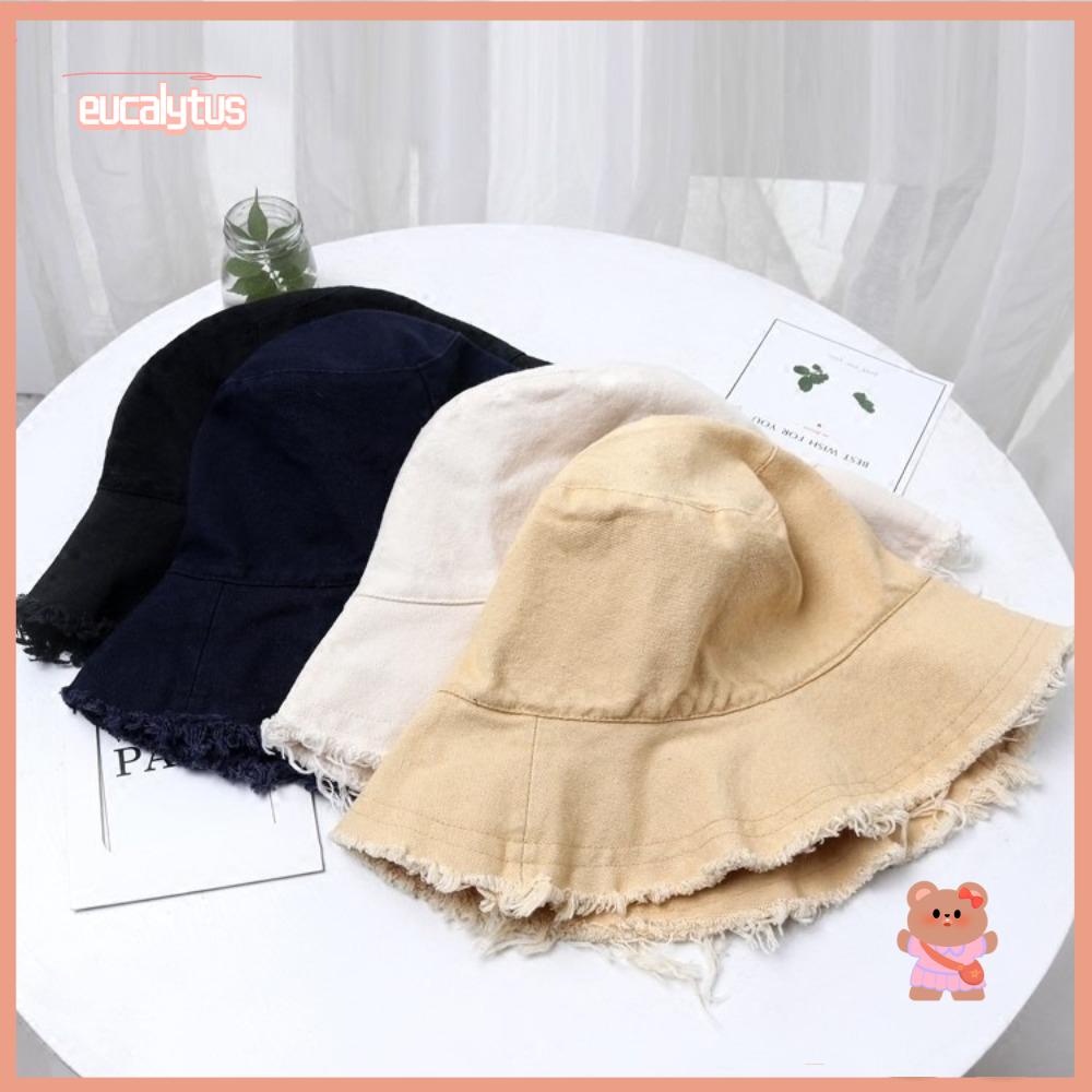 EUTUS Mũ Bucket Chống Nắng Mùa Hè Quấn Đầu Cho Nam Nữ Câu Cá Săn Bắn EUTUS EUTUS