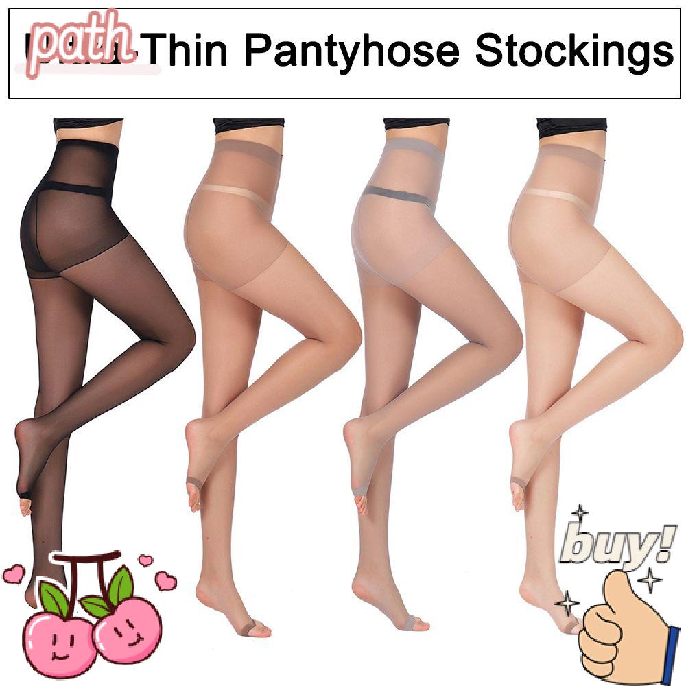 PATH Quần Tất Siêu Mỏng Hở Ngón Co Giãn Gợi Cảm