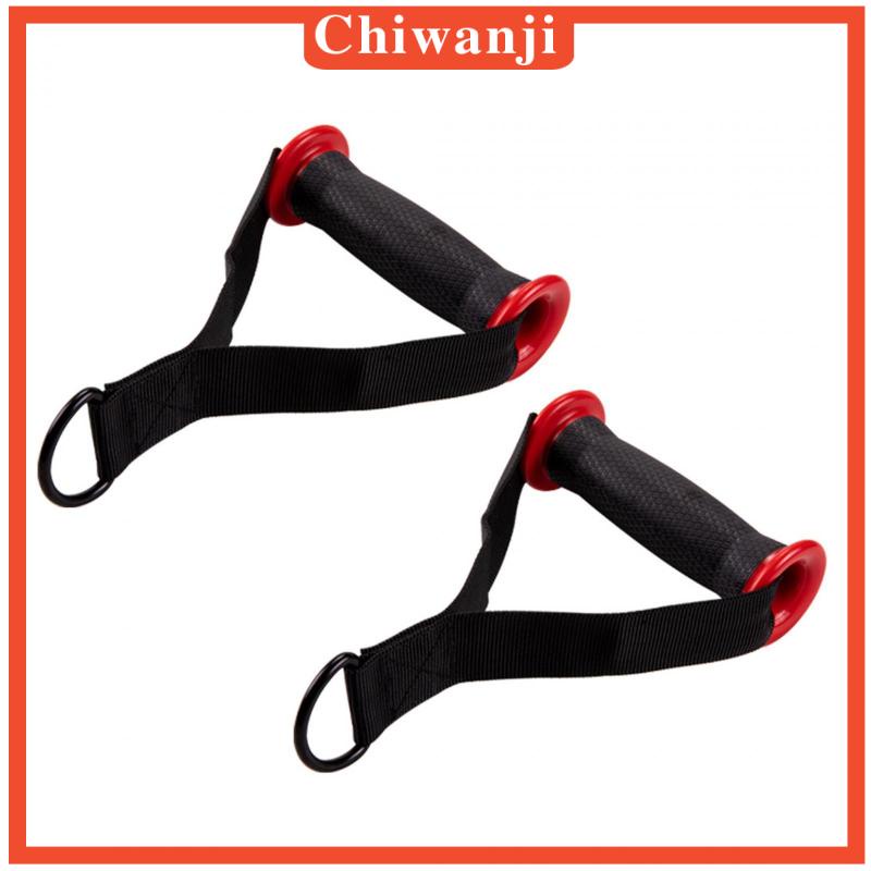 Set 2 Dây Đai Nylon Quấn Tay Cầm Tập Gym