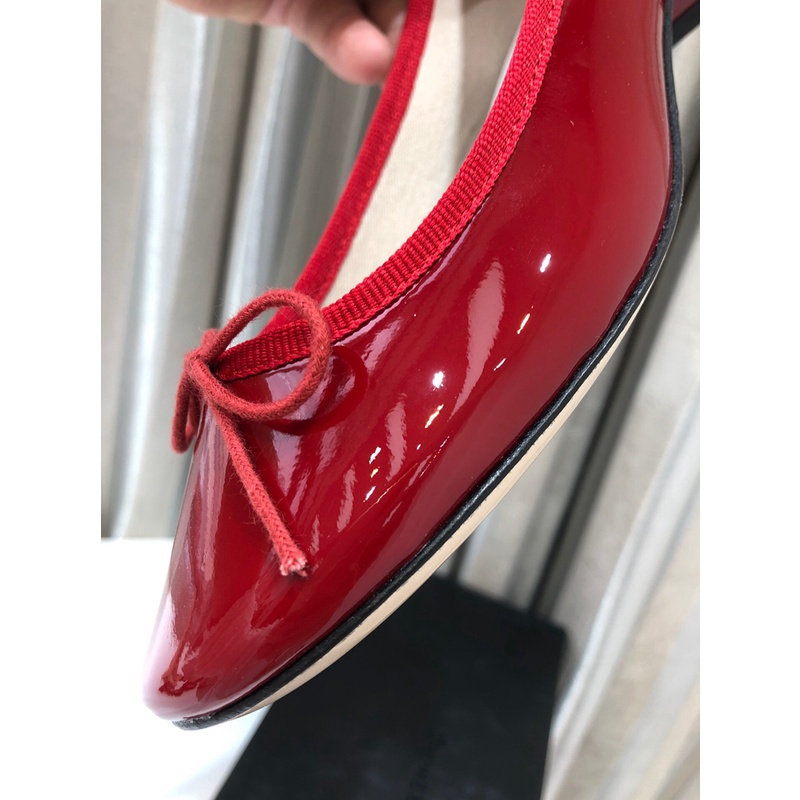 Repetto Giày Búp Bê Da Thời Trang Xinh Xắn Dành Cho Nữ