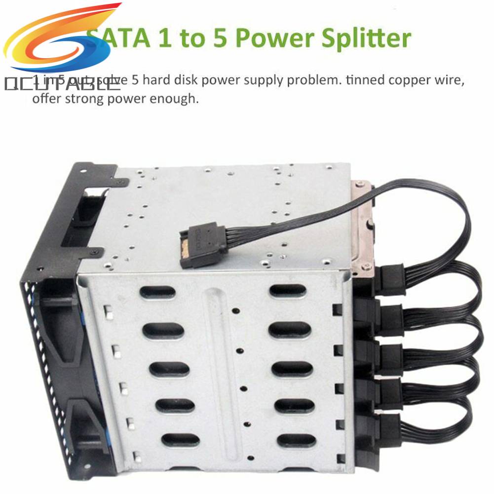 Cáp Mở Rộng SATA 15Pin Male Sang Female Cho Ổ Cứng