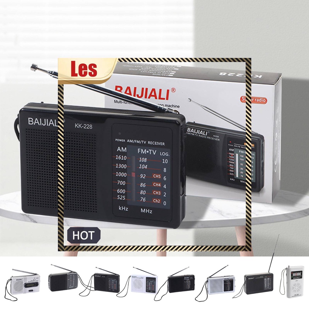 Radio Mini AM / FM AA Sử Dụng Pin Toàn Bộ Lò Vi Sóng