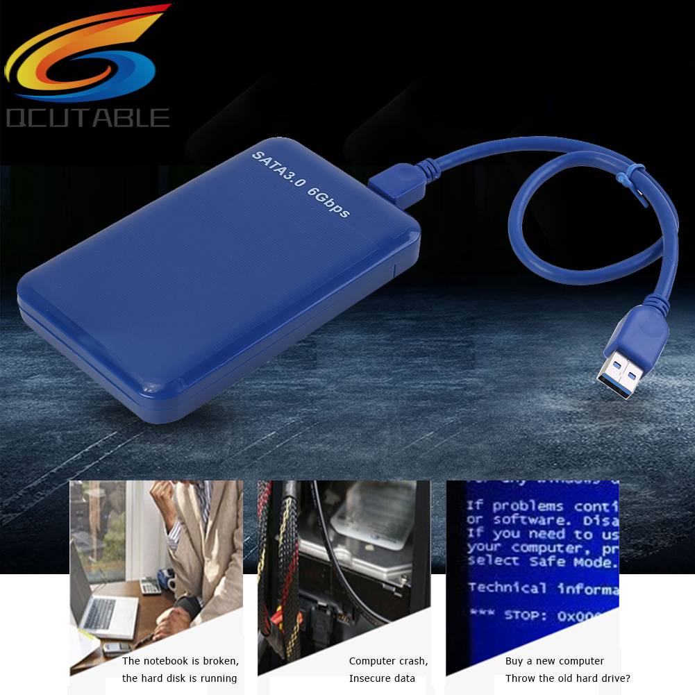 Hộp Đựng Ổ Cứng Gắn Ngoài 2.5 inch USB3.0 - SATA 3.0 HDD