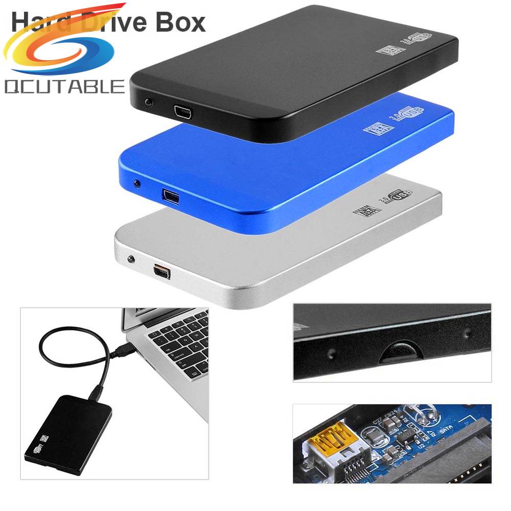 Ultra Hộp Nhôm Siêu Mỏng 2.5in USB3.0 SATA SSD HDD