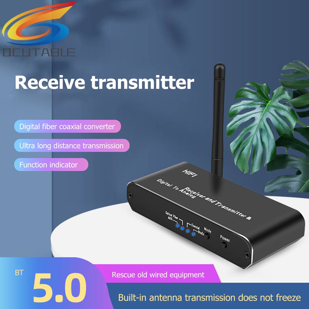 Thiết Bị NhậN TruyềN Âm Thanh Bluetooth D09 Không Dây KèM Phụ KiệN