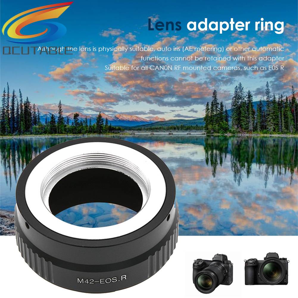 Vòng Nối Ống Kính M42-EOSR Cho Máy Ảnh Canon EOS R RF M42 42mm