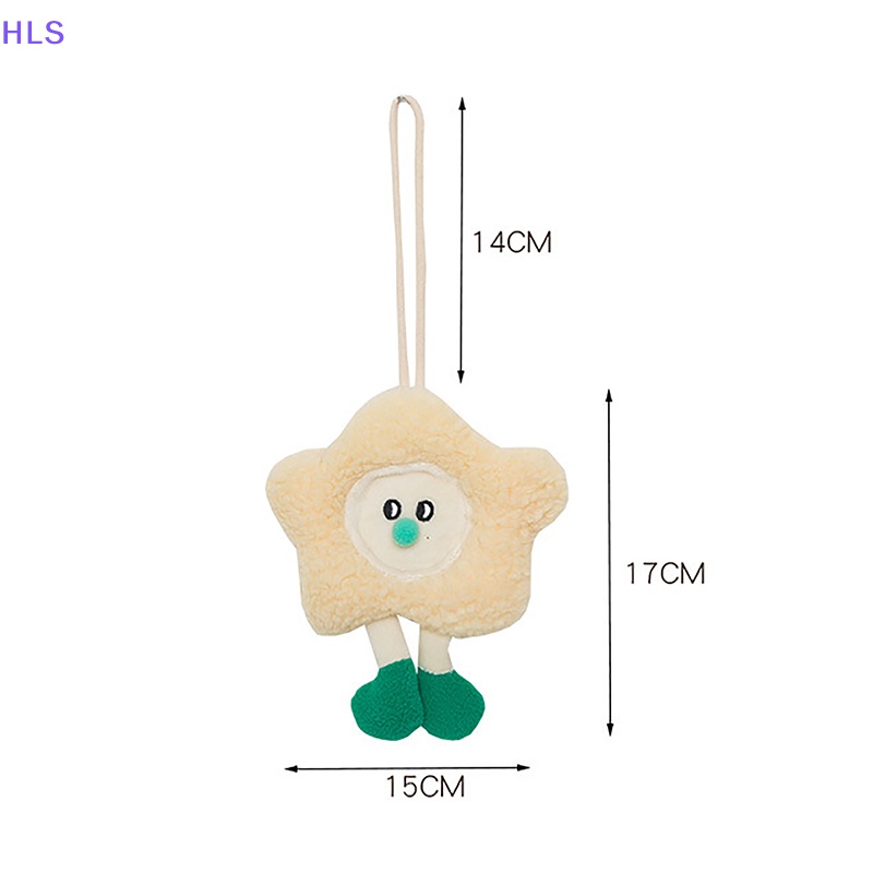 Móc Khóa Hình Búp Bê Nhồi Bông Mềm Mại Đáng Yêu