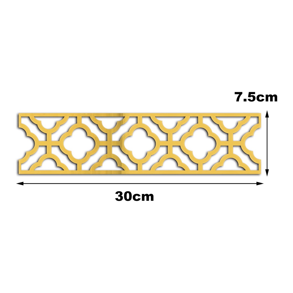 Miếng Dán Tường Bằng Acrylic Họa Tiết Hình Học 3D Độc Đáo Trang Trí Nhà Cửa