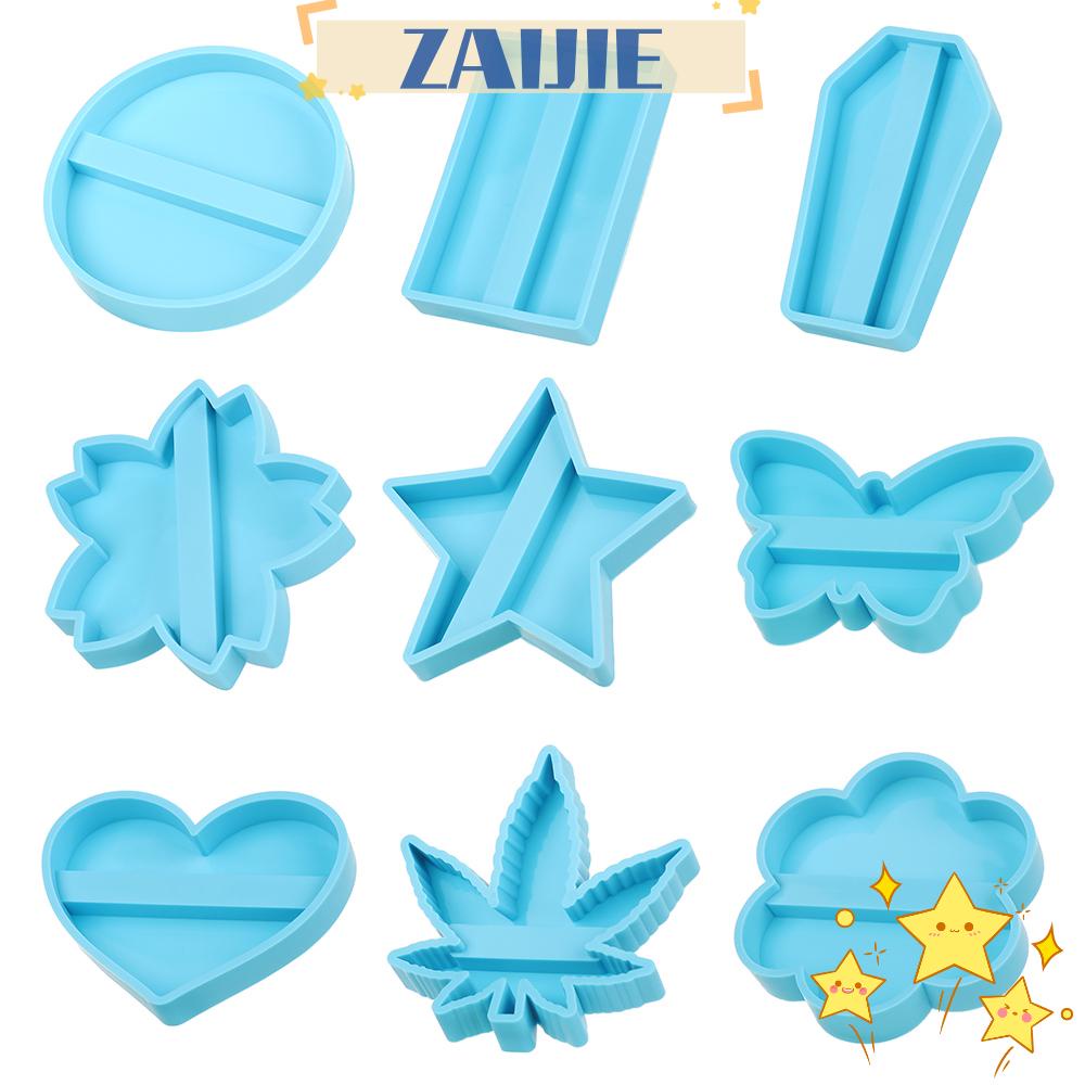 ZAIJIE24 Khuôn Làm Thẻ Danh Thiếp 24 Ngăn Epoxy Tiện Dụng