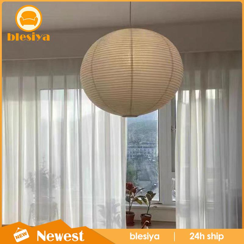 Chụp Đèn Hình Tròn Bằng Giấy 30cm Phong Cách Cổ Điển Độc Đáo Trang Trí Nhà Cửa