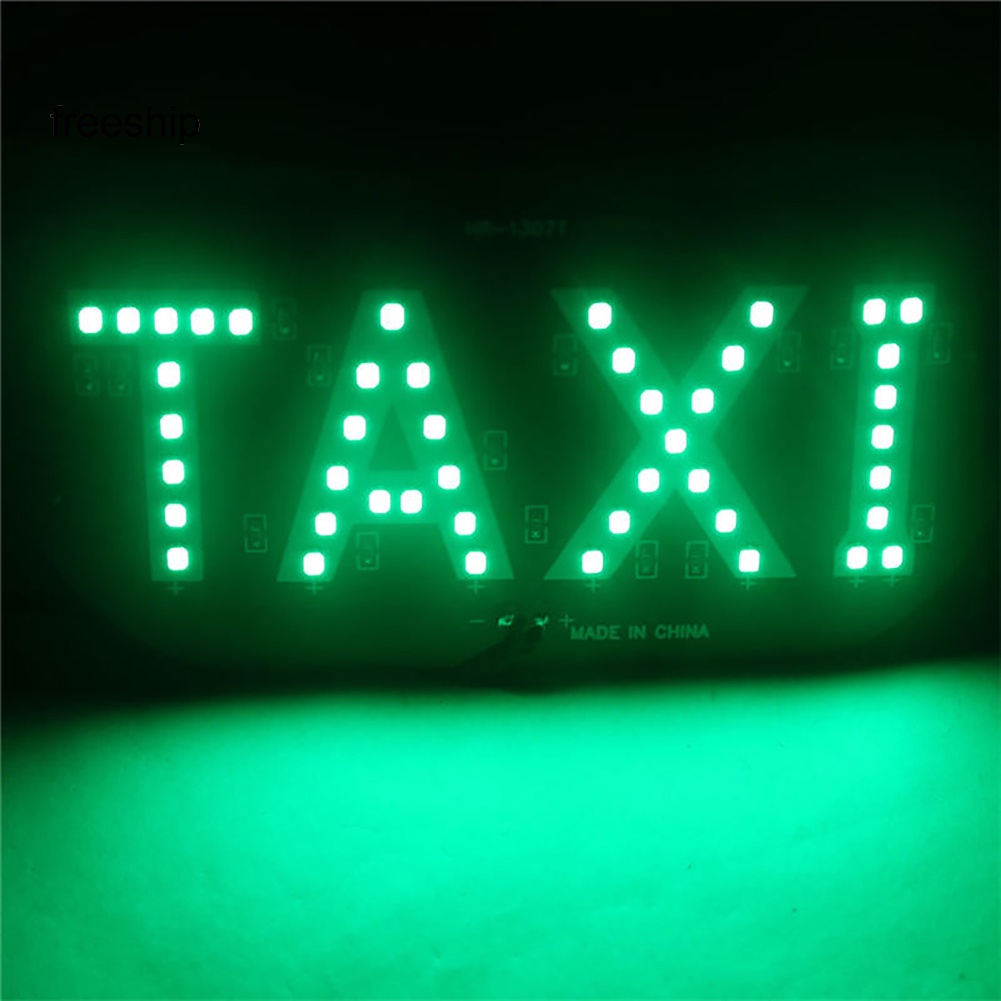 Đèn LED Gắn Kính Chắn Gió Xe Hơi Độ Sáng Cao Taxi Cab