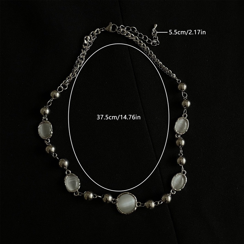 Vòng cổ Chuỗi Hạt Đá Quý Sang Trọng