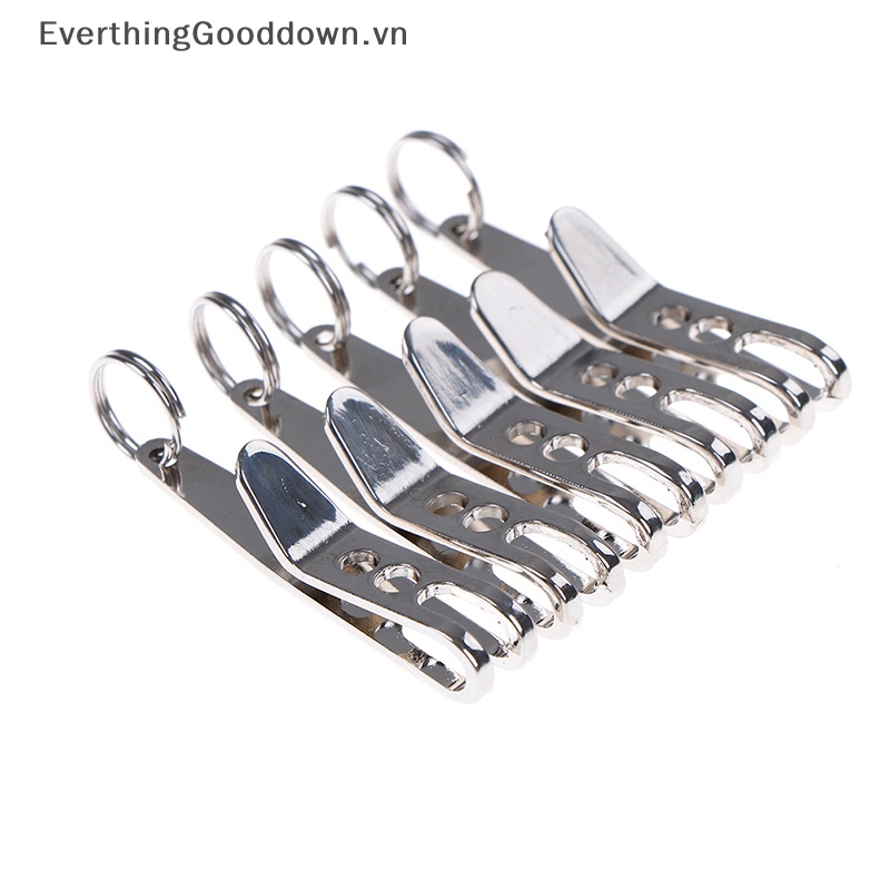 Everthinggooddown Set 5 Móc Treo Chìa Khóa Hình Bánh Răng edc mini vn