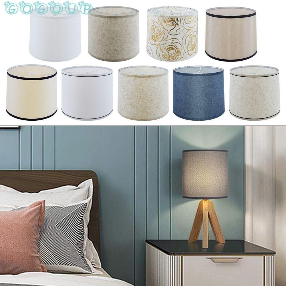 Vỏ Bọc Đèn Để Bàn Bằng Kim Loại 9 Màu Phong Cách Bắc Âu