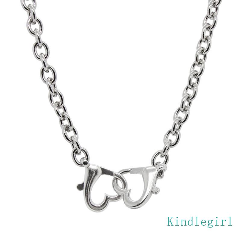 Vòng cổ Hợp Kim Mặt Hình Trái Tim Phong Cách Gothic Thời Trang Cho Nam Nữ