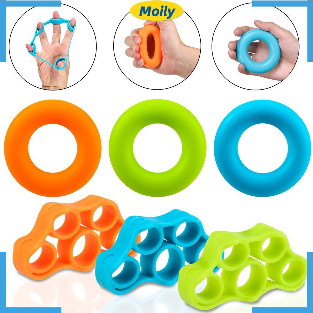 MOILYVN Bộ 3 Dụng Cụ Luyện Tập Lực Ngón Tay Giảm Đau