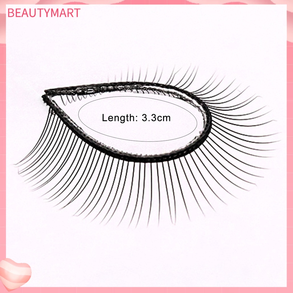 Hộp 5 Cặp Lông Mi Giả Thủ Công Mịn Mượt Dành Cho Luyện Tập Trang Điểm