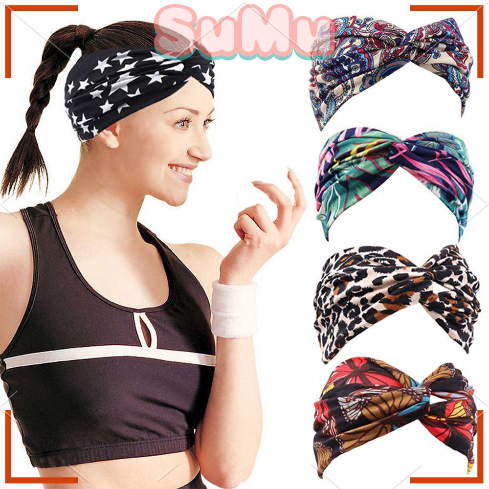 SUMU Băng Đô Thể Thao Nữ Chất Liệu Đàn Hồi Nhanh Khô