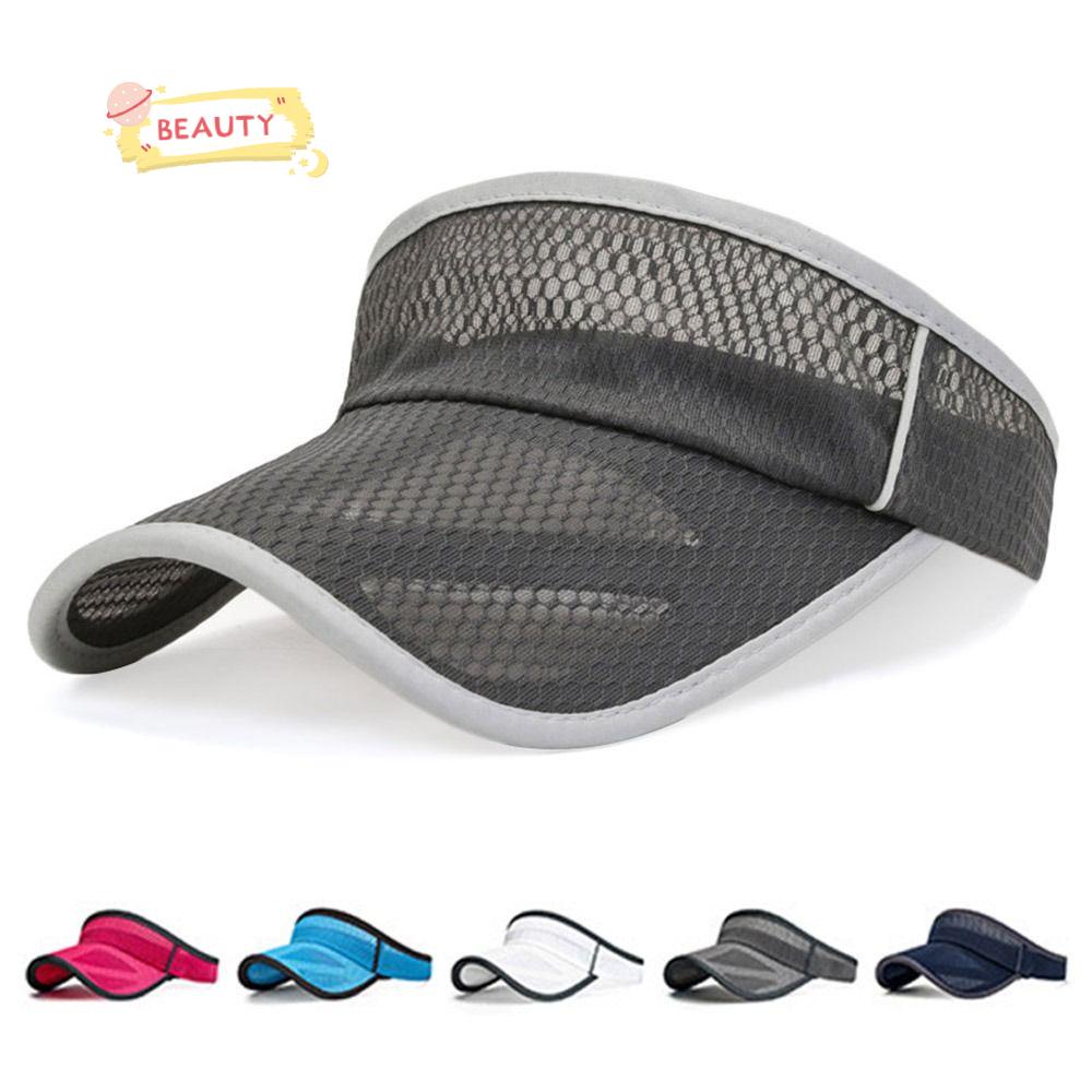 BEAUTY Mũ Rộng Vành Hở Chóp Chống Tia Uv Cao Cấp Thời Trang