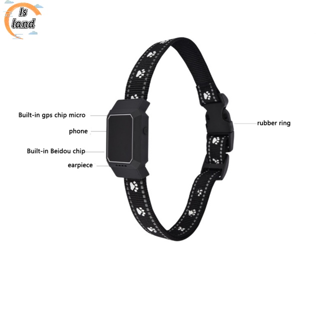 Vòng Cổ Định Vị Gps D35 Theo Dõi Giọng Nói Với Hệ Thống Wifi Chống Thất Lạc Cho Thú Cưng