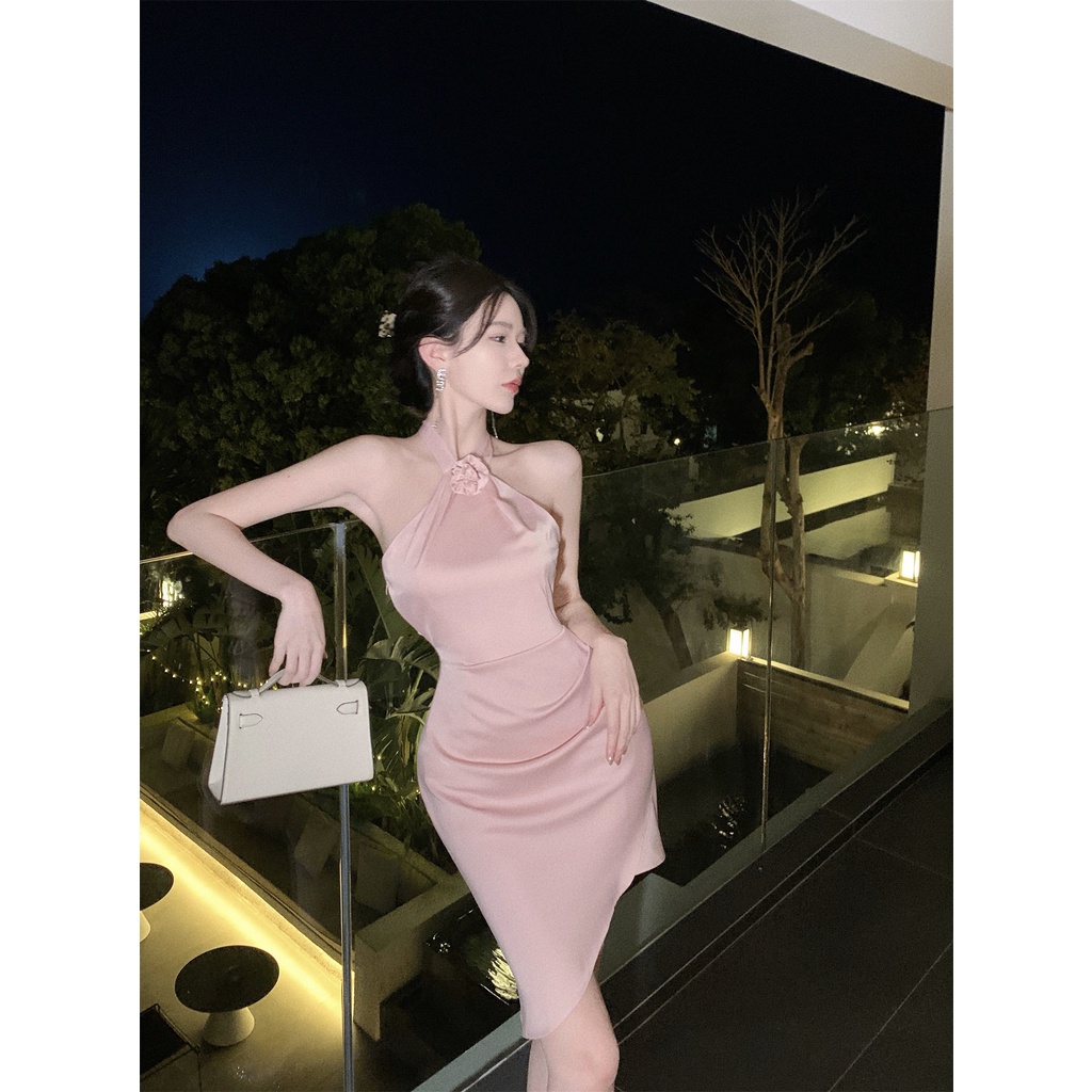 Mới Áo Kiểu Trễ Vai Phối Hoa Hồng Phong Cách Quyến Rũ Cho Nữ