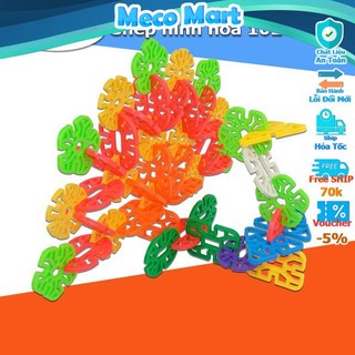 Đồ chơi GHÉP HÌNH HOA, Con chim,Ô tô, Đu quay, Thuyền Buồm 102 Chi Tiết, Đồ Chơi Trí Tuệ Trẻ Em MECO MART