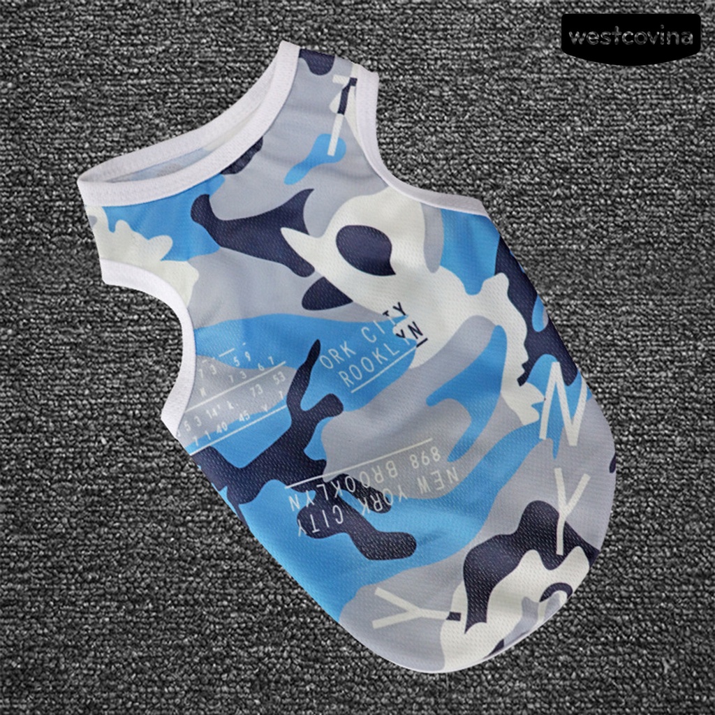 [COD]♞Áo Thun Không Tay HọA TiếT RằN Ri Cho Thú Cưng