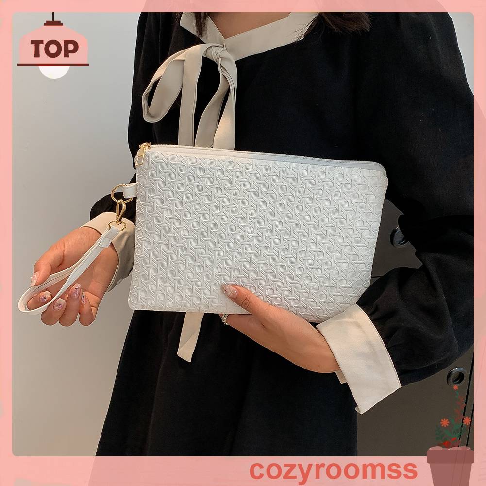 Ví Da PU Đeo Chéo Ngăn Đựng Thẻ Sức Chứa Lớn Thời Trang Cho Nữ