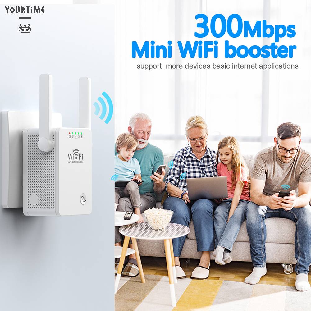 Bộ Khuếch Đại Tín Hiệu WIFI 2.4GHz IEEE 802.11 300Mbps 3 Chế Độ