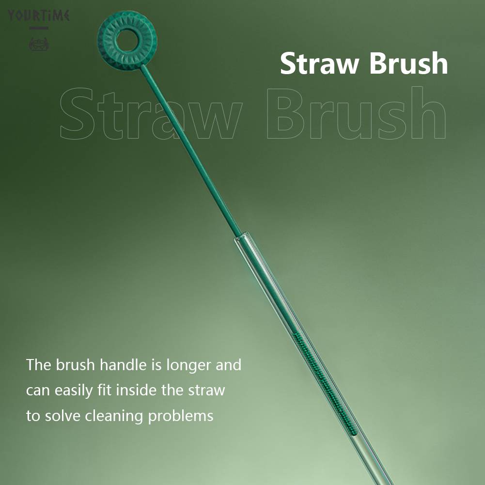 Bàn Chải Silicone Vệ Sinh Ống Hút Không Làm Đau Cho Bé