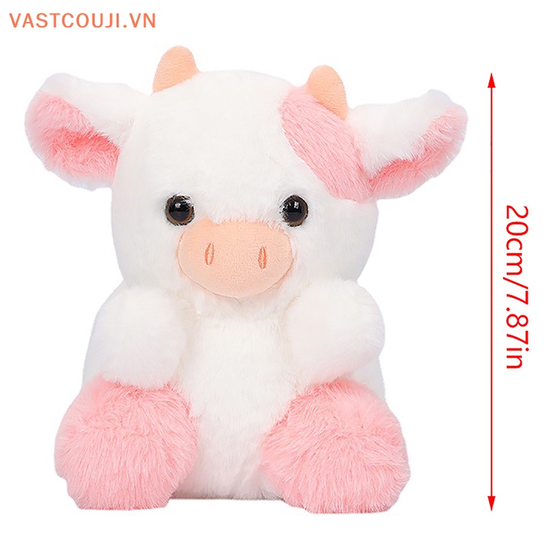 Bò Nhồi Bông 20CM Mềm Mại Dễ Thương Cho Bé