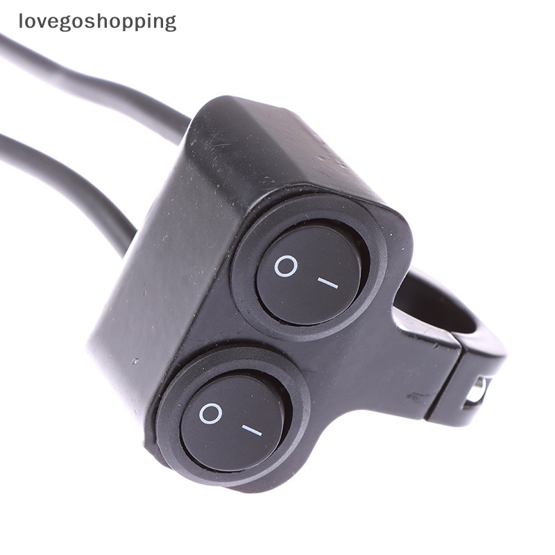 Công Tắc Đèn Pha / Còi Đôi 12V Gắn Tay Lái Xe Máy ATV / Xe Đạp Vn VN