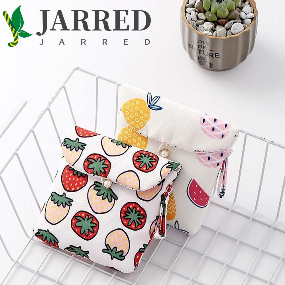 JARRED Túi Đựng Băng Vệ Sinh Đa Năng Hình Vuông Cỡ Lớn Tiện Dụng Khi Đi Du Lịch Ví