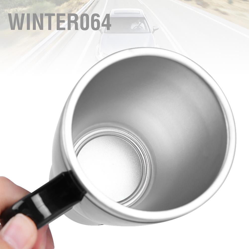 Winter064 Xe Ô Tô Điện Inox Làm Nóng Cốc Cà Phê Trà Tập Uống Đen Cho Du Lịch Mùa Đông