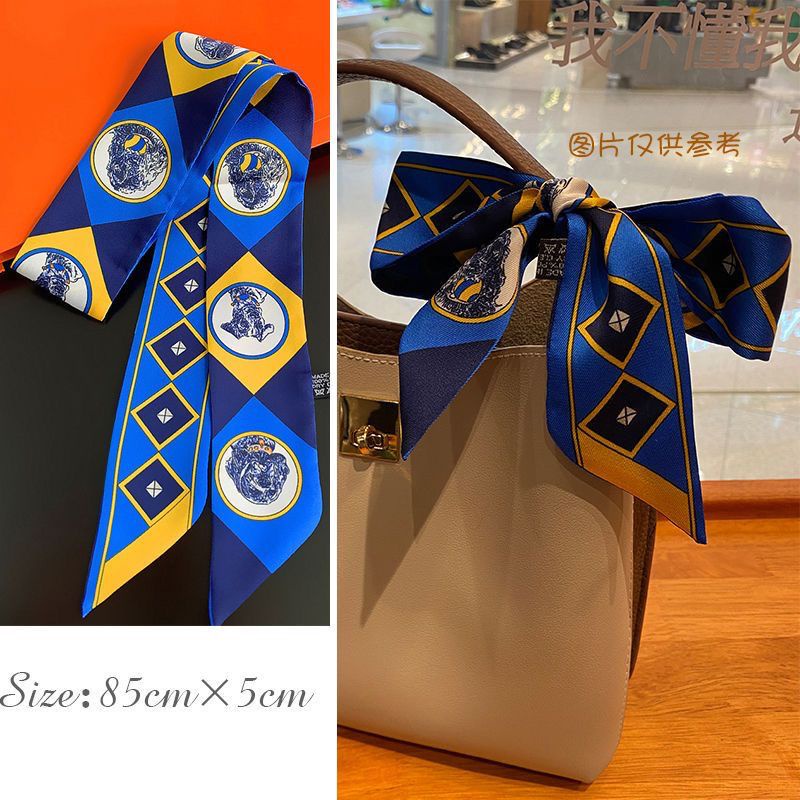 Khăn Quàng Cổ Lụa Dáng Dài Thắt Nơ Phong Cách Mới