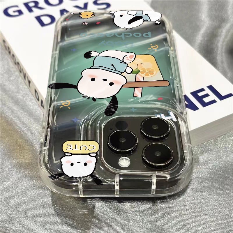 Ốp Điện Thoại Mềm Trong Suốt Họa Tiết Chú Chó Pacha Dễ Thương Cho Iphone 11Sins8 Iphone14Promax 7 1312 / / plus xr XILY