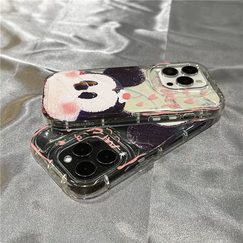 Ốp Điện Thoại Mềm Trong Suốt Họa Tiết Mickey CTGO 1312 xr Cute / 11 / / iPhone14promax Apple 78