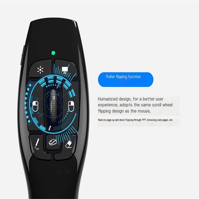 Chuột Bay mini Không Dây 2.4g Điều Khiển Từ Xa Cho Máy Tính / tv Thông Minh android