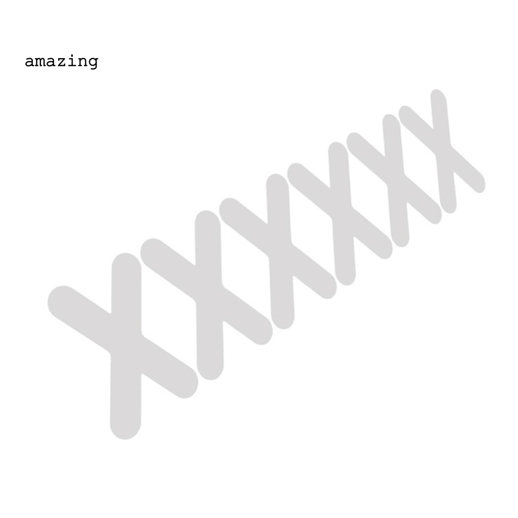 Bộ 6 Miếng Dán Chữ X Chống Bụi Bằng PET Cho Xe Hơi Xe Tải