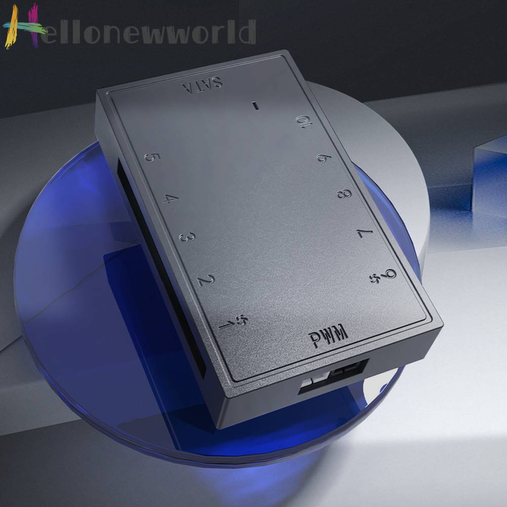 Bộ Chia 1 Ra 10 Cổng 4 Pin PWM SATA Cho Máy Tính Ốp