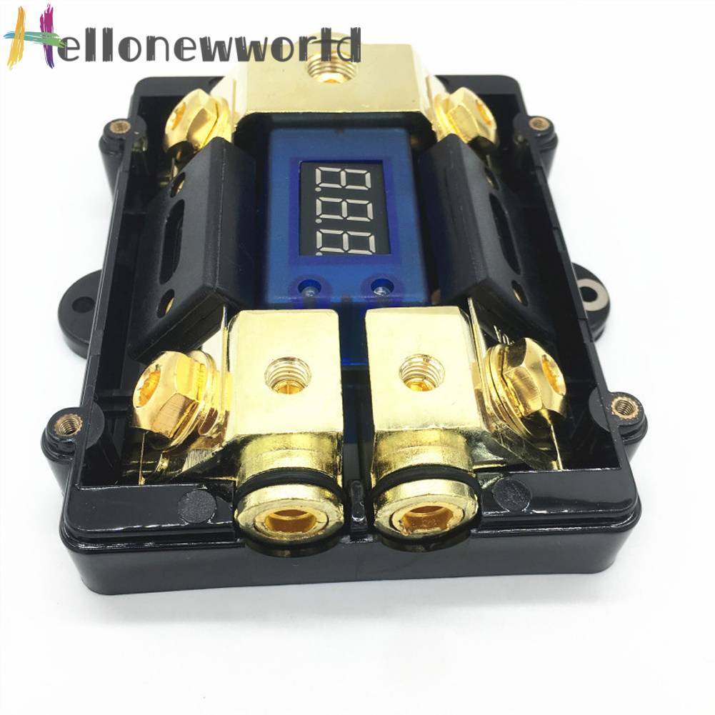 Hộp Cầu Chì Phân Phối Đèn LED Hiển Thị Âm Thanh Nổi Trên Xe Hơi 2 Chiều 1 Chiều