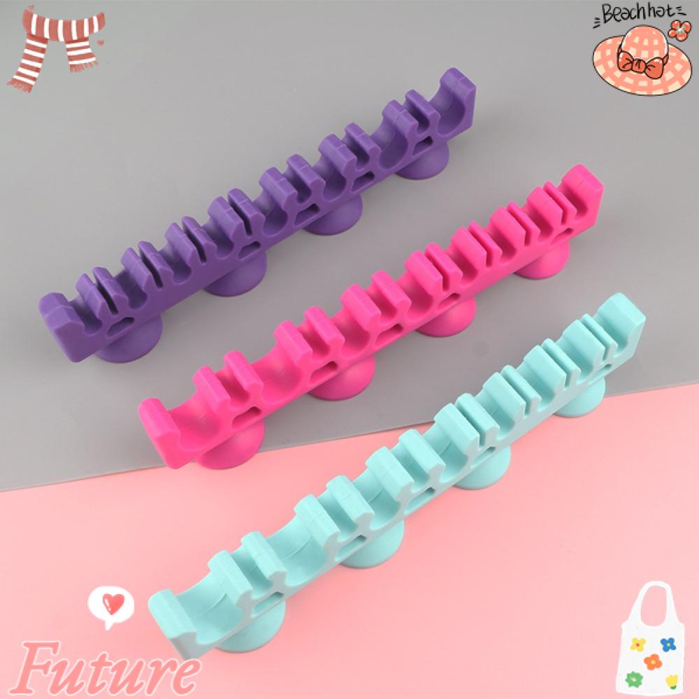 FUTURE Giá Đỡ Cọ Trang Điểm Bằng Silicon Mềm Tiện Dụng Cho Nữ