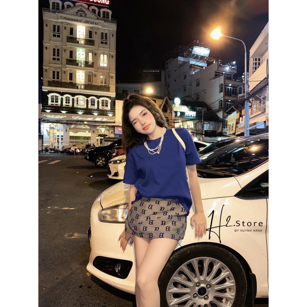 SÉT ÁO THUN + CHÂN VÁY  - O04658