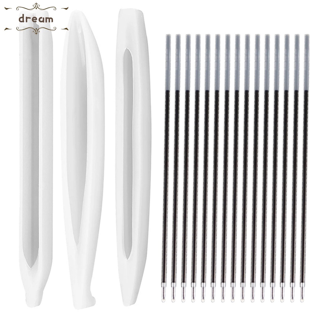 【DREAMLIFE】Ballpoint Pens Transparent Unique Accessories DIY Flexible Gift Handicraft