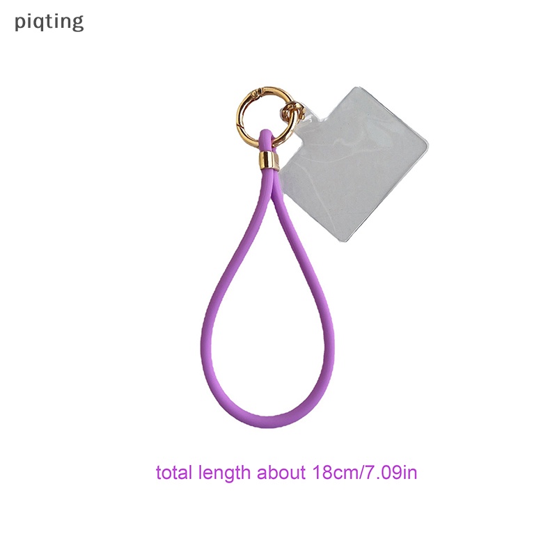 Piqt Dây Đeo Cổ Tay Treo Điện Thoại Màu Kẹo Tối Giản Lanyars