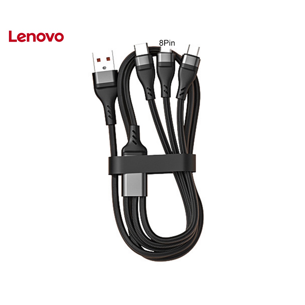 Dây Cáp Sạc USB 3 Trong 1 Bằng Hợp Kim Nhôm Chống Mòn Chống Rỉ Thông Dụng Cho Nhà Ở