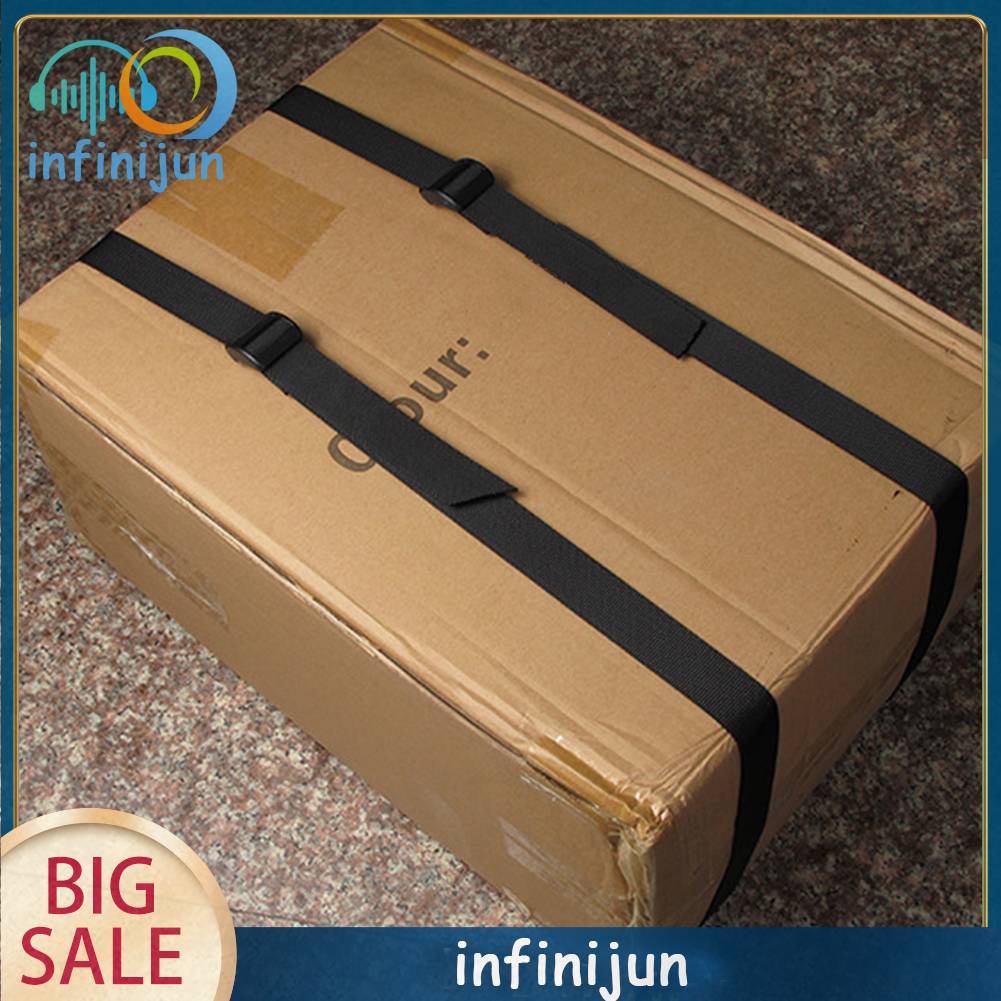 Dây Đai Buộc Hành Lý Du Lịch Màu Đen Tiện Dụng