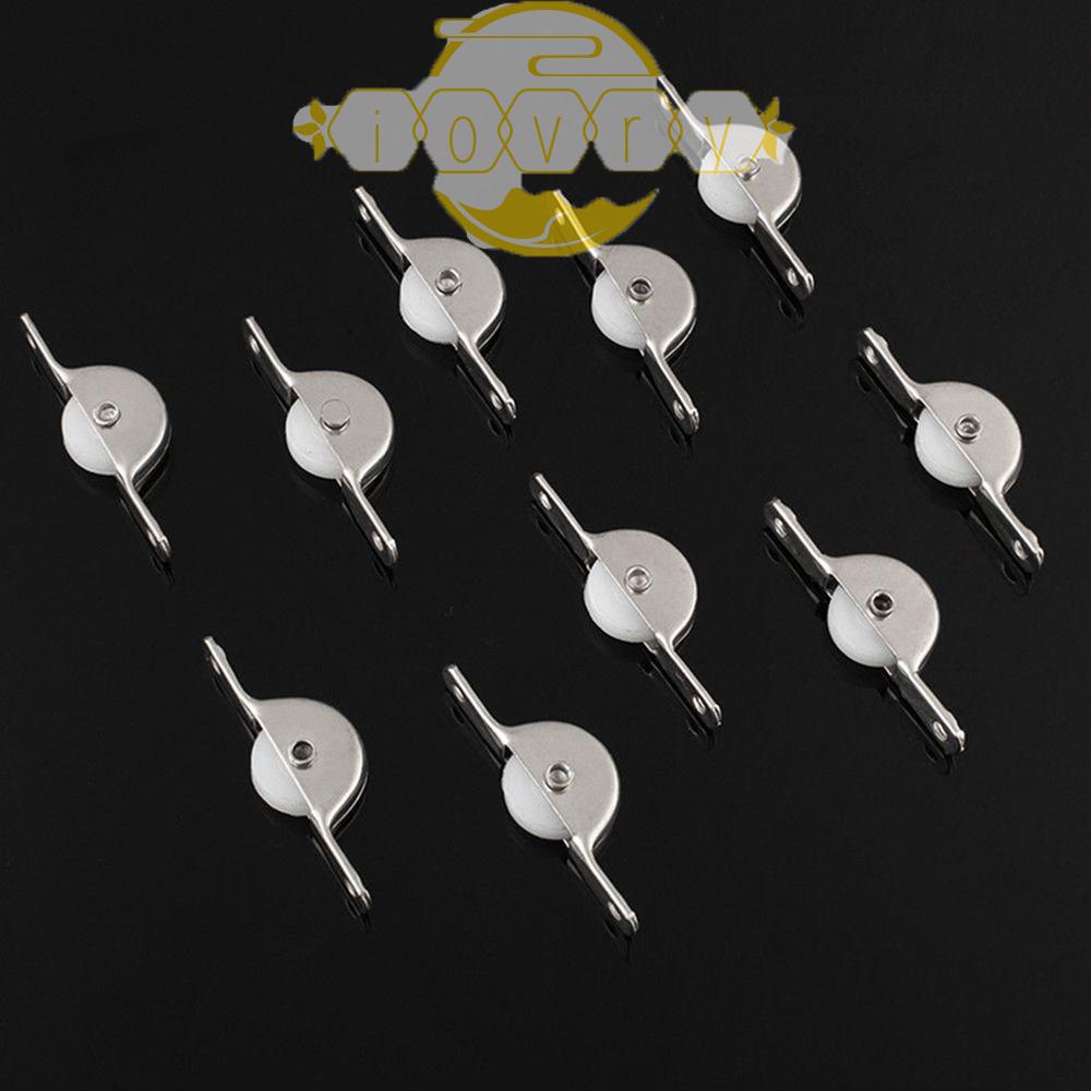 IVORY Set 10 Bánh Xe Ròng Rọc Tiện Lợi Cho Cửa Tủ Kéo