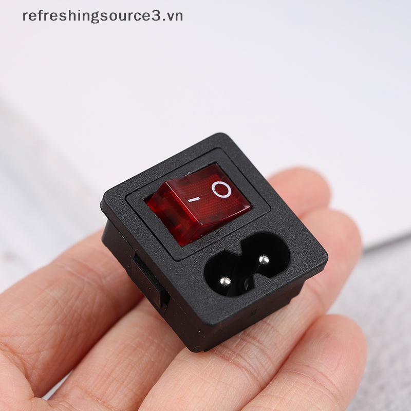 Dây Điện REFRE3 250V 10A 3.vn Có Công Tắc Bật / Tắt Đèn Đỏ